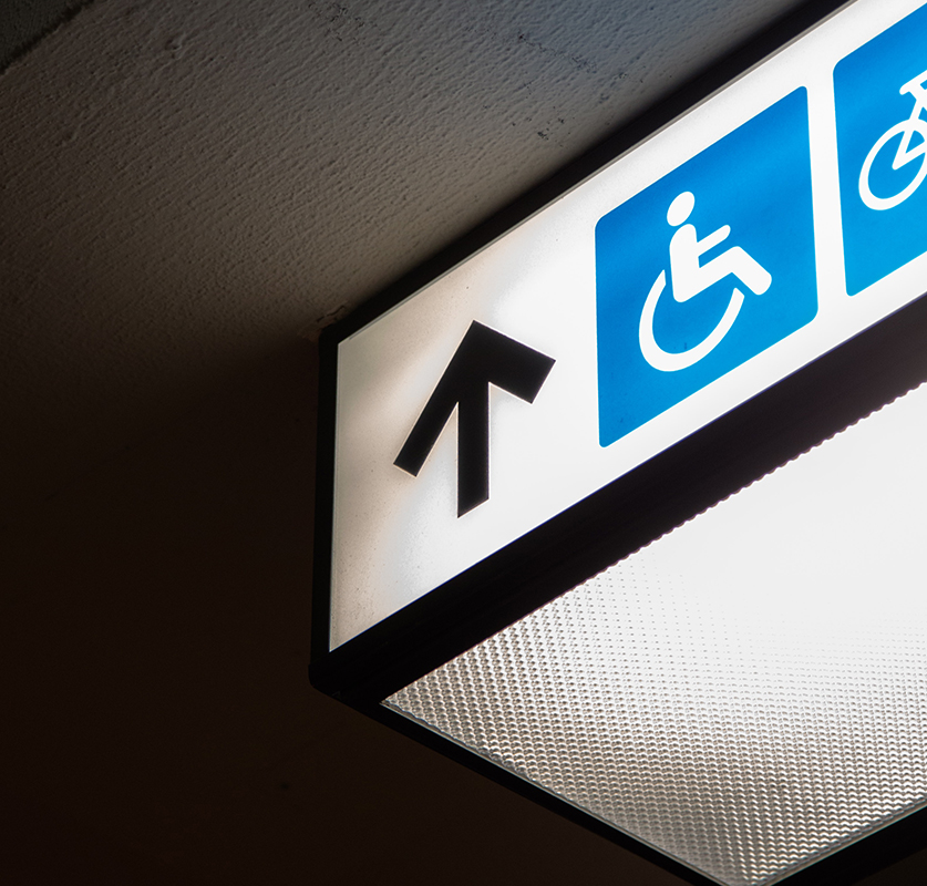 Wayfind Sign Light Up Custom Wayfinding Signs Orange County | Wayfinding Signage Company