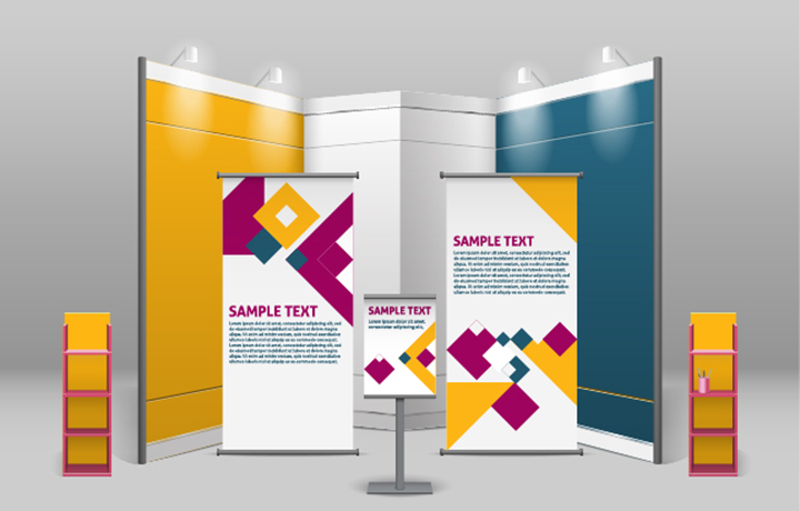 trade show retractable banners