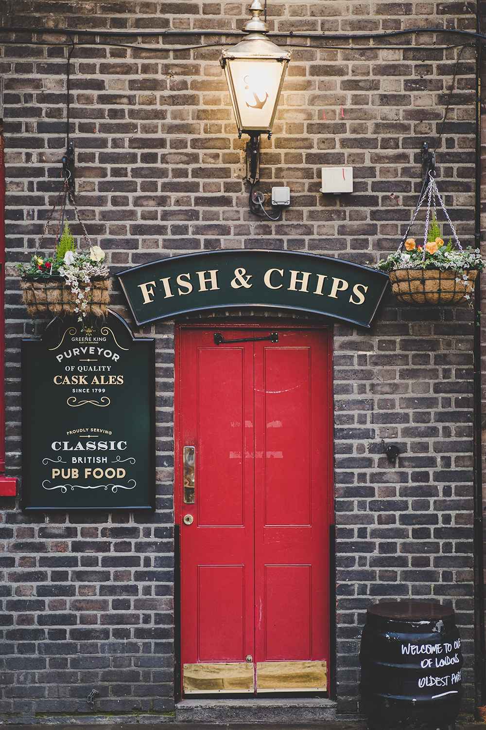 Fish and Chips fascia signage