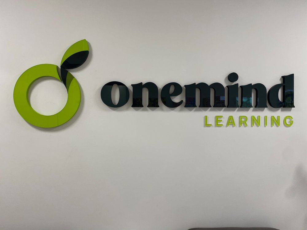 Acrylic and foam project for Onemind Learning in Orange County, CA