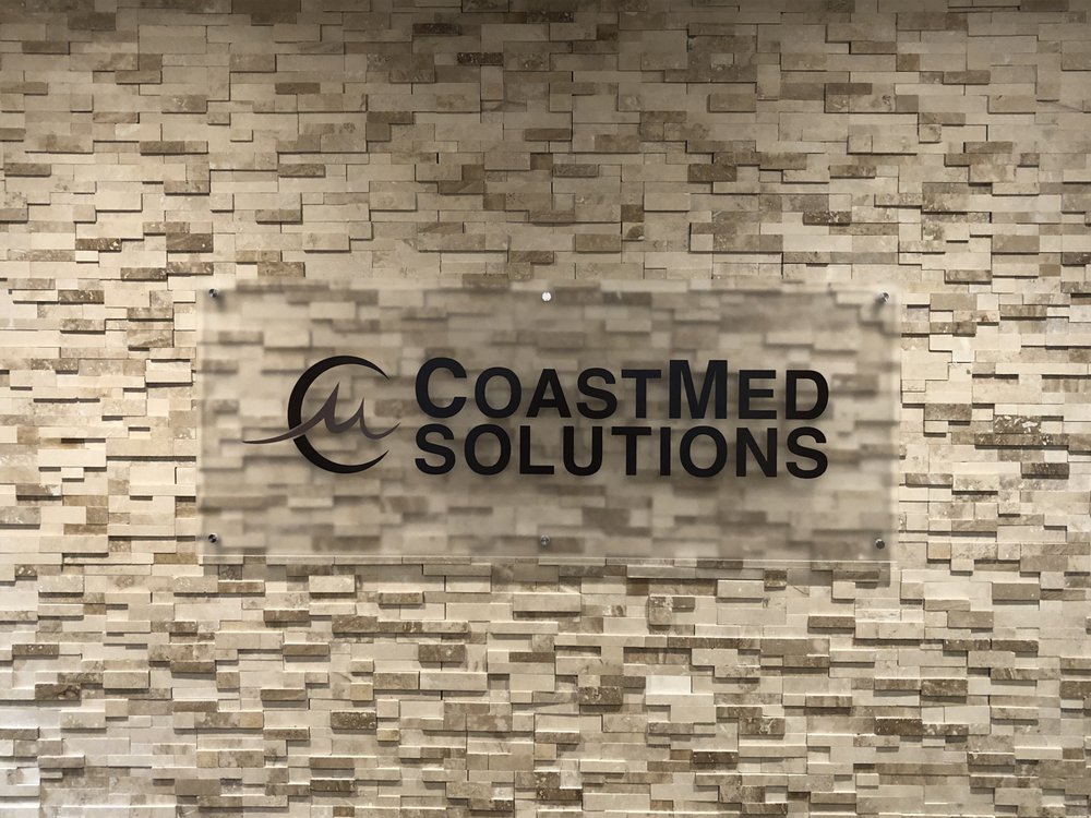 CoastMed Solutions Acrylic Signs in Santa Ana, CA