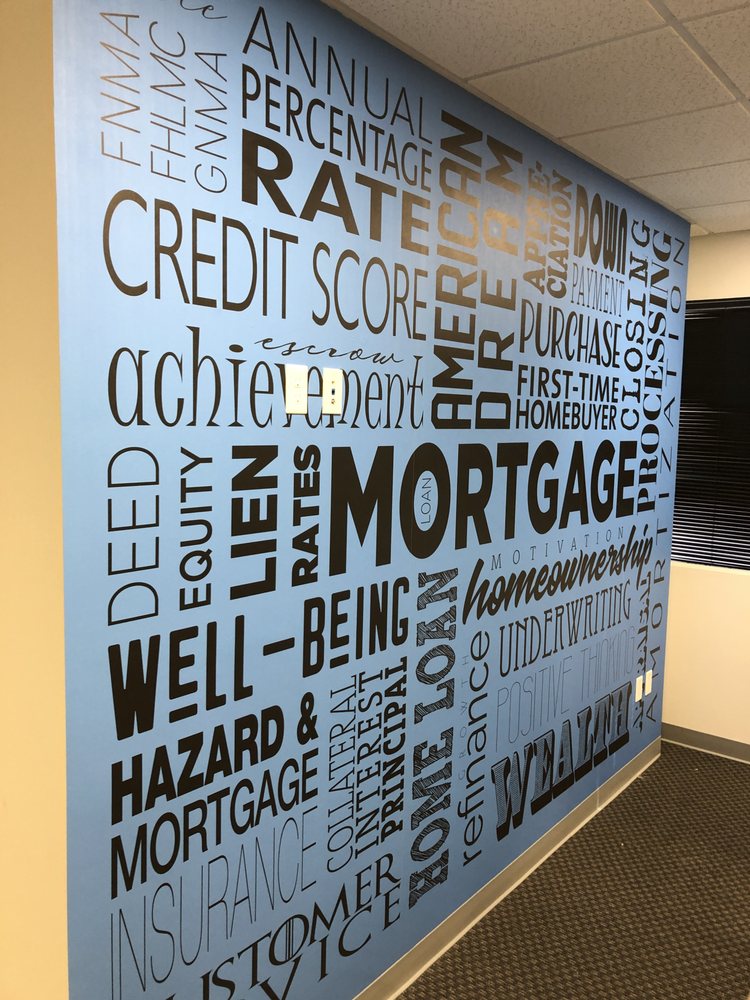 Word cloud from client printed on Neenah Stick R product