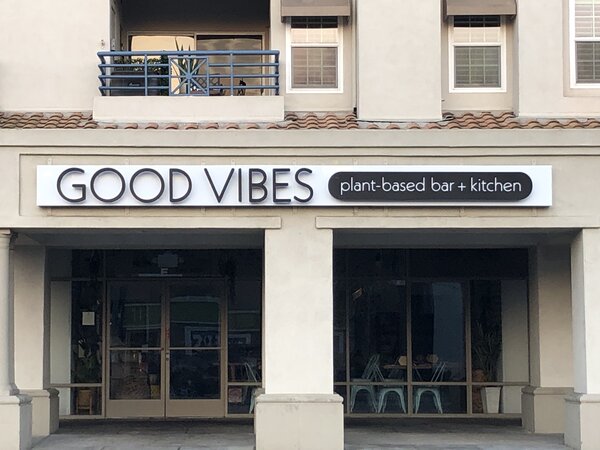 Good Vibes Custom Made Business Signs