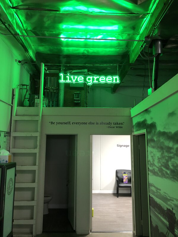 Custom Green Neon Signs for Business in Orange County, CA