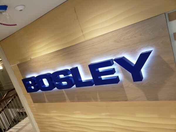 Bosley Custom Backlit Signs in Santa Ana, CA 