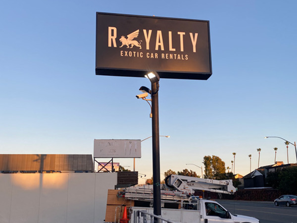 Custom Outdoor Business Signs in Orange County, CA