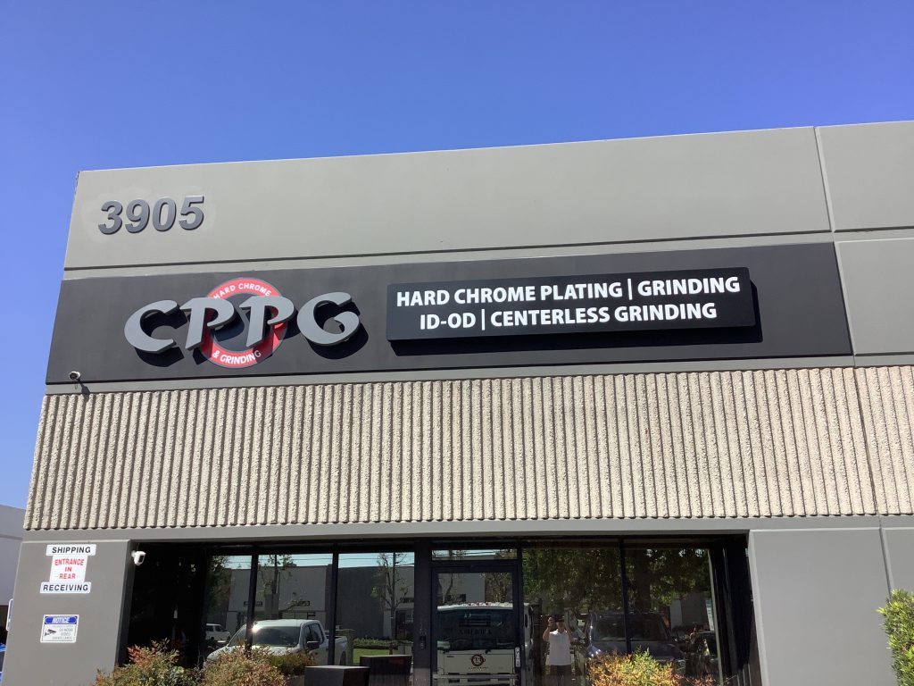 Exterior Halo Lit Channel Letter Sign For CPPG