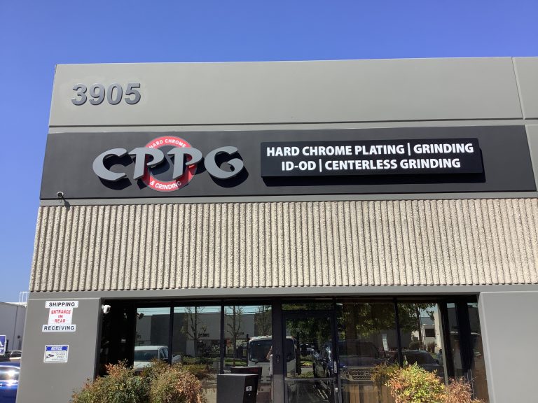 Exterior Halo Lit Channel Letter Sign For CPPG