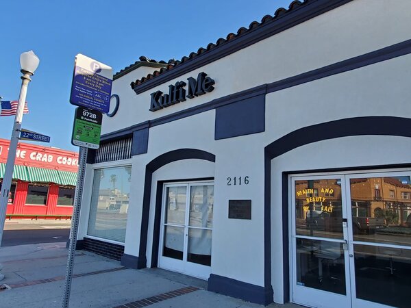 Kulfi Me Store Front Channel Letters Sign in Orange County